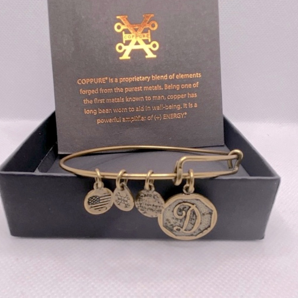 Alex and Ani Charity Design, Initial D Bracelet